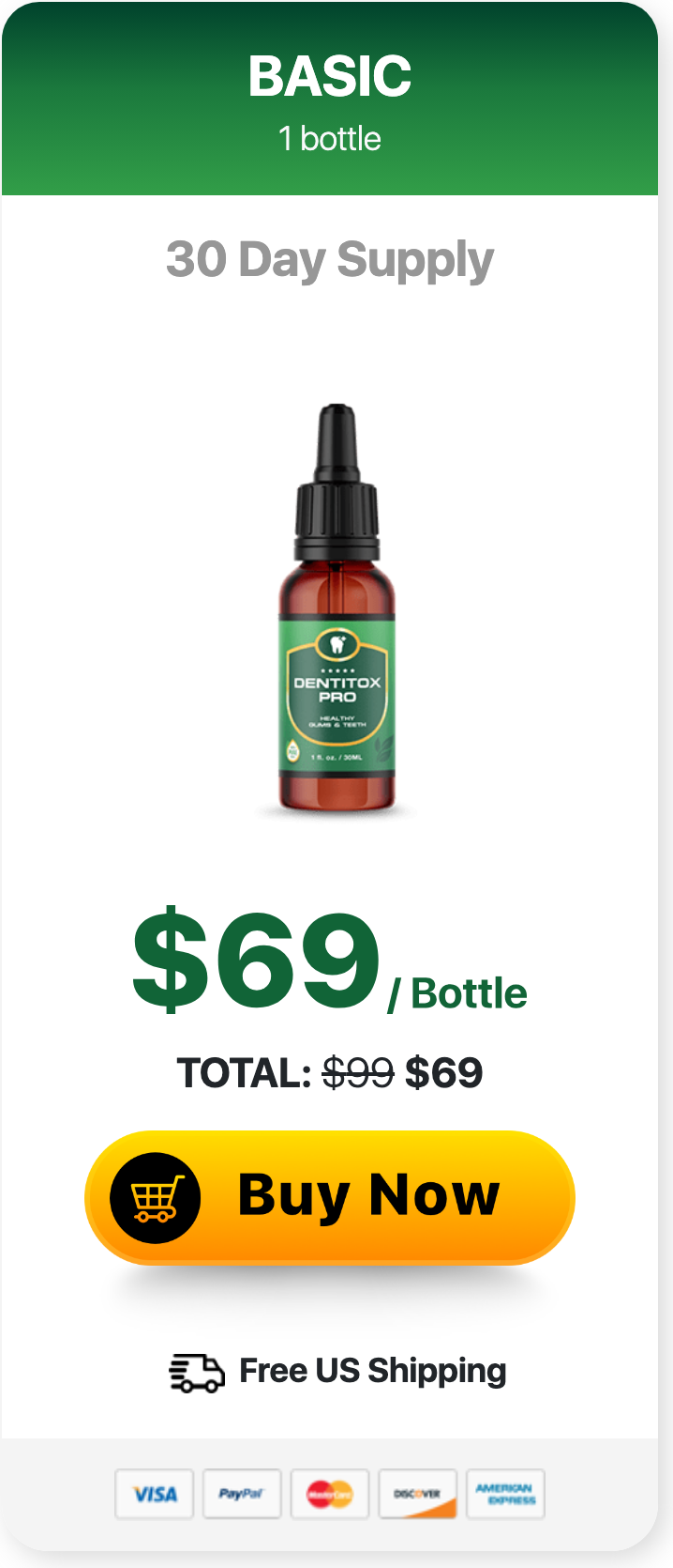Dentitox Pro 60 day supply
